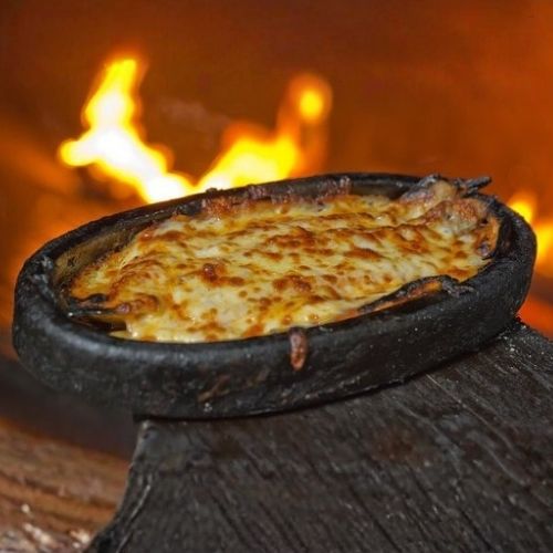 Trout with Cheese in Casserole